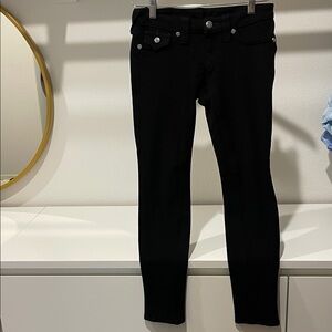 True Religion Black Skinny Pants